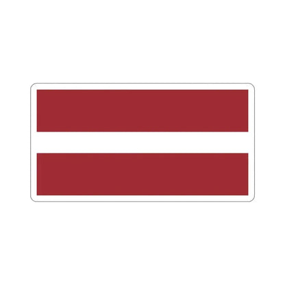 Flag of Latvia STICKER Vinyl Die-Cut Decal 3 Inch - The Sticker Space
