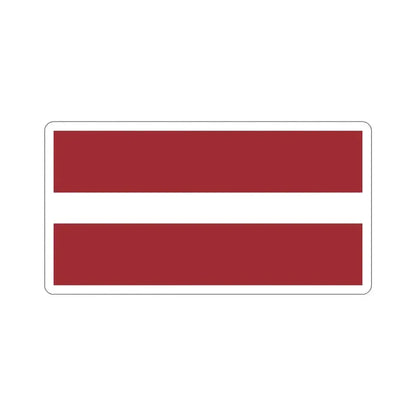 Flag of Latvia STICKER Vinyl Die-Cut Decal 4 Inch - The Sticker Space