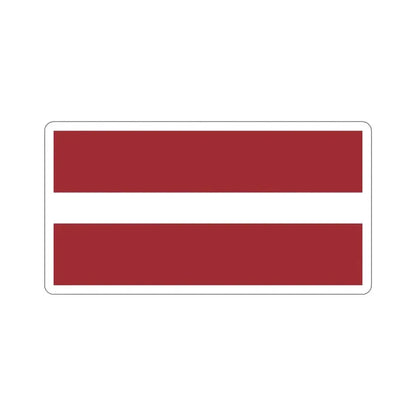 Flag of Latvia STICKER Vinyl Die-Cut Decal 5 Inch - The Sticker Space