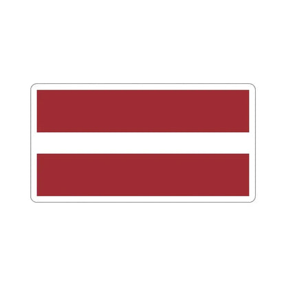 Flag of Latvia STICKER Vinyl Die-Cut Decal 6 Inch - The Sticker Space