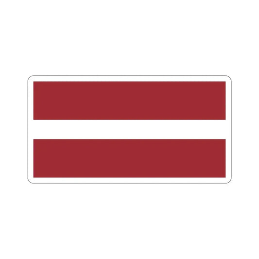 Flag of Latvia STICKER Vinyl Die-Cut Decal 6 Inch - The Sticker Space