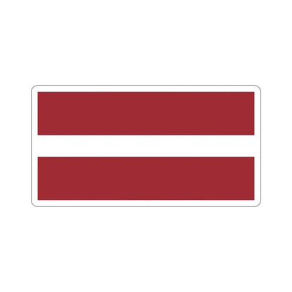 Flag of Latvia STICKER Vinyl Die-Cut Decal - The Sticker Space