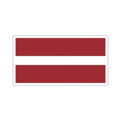 Flag of Latvia STICKER Vinyl Die-Cut Decal - The Sticker Space