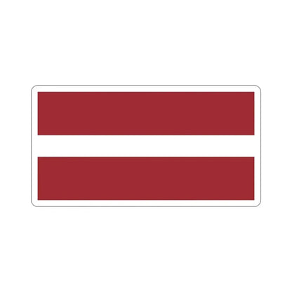 Flag of Latvia STICKER Vinyl Die-Cut Decal - The Sticker Space