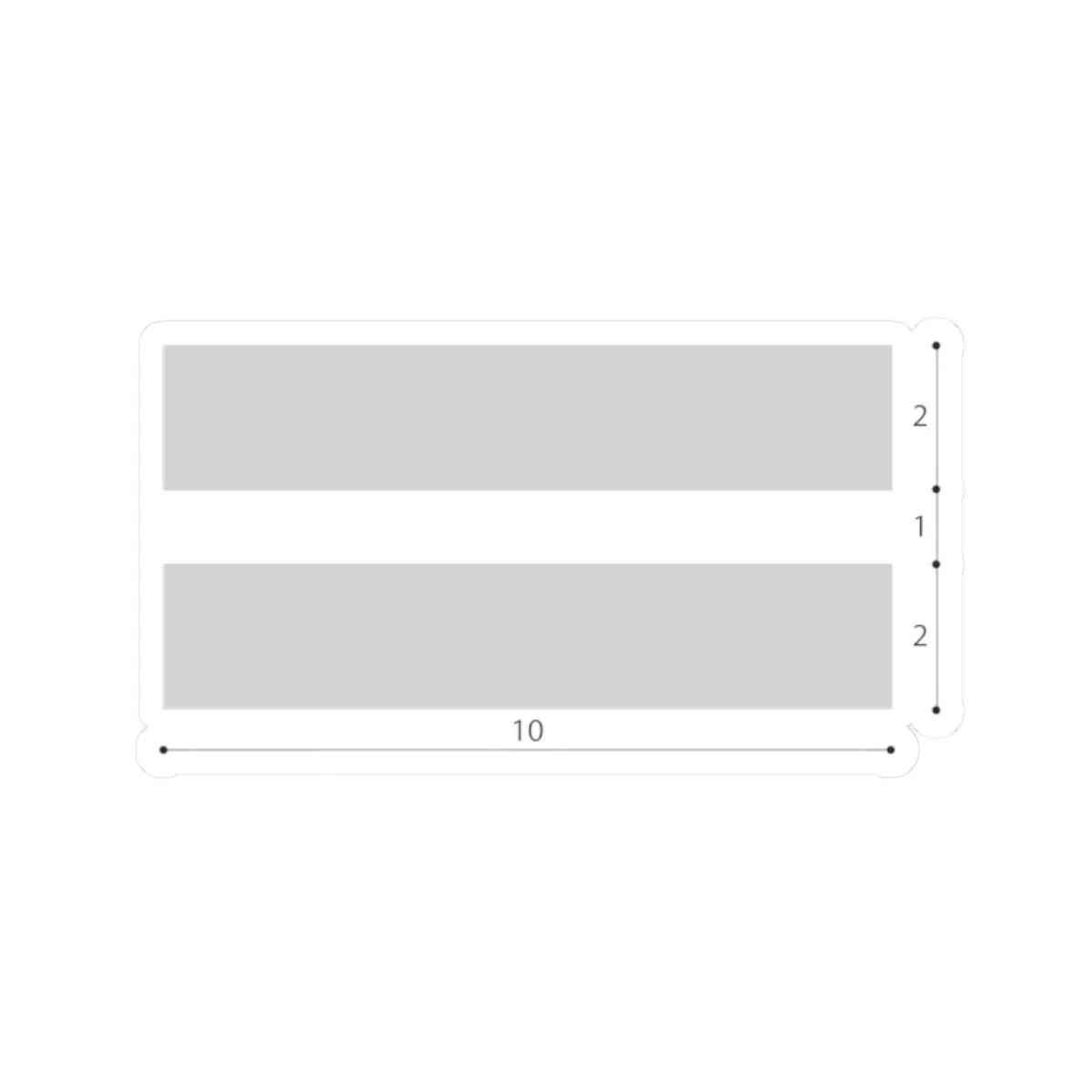 SKU:11586293821250476096 Sizes:2" × 2" Types:White