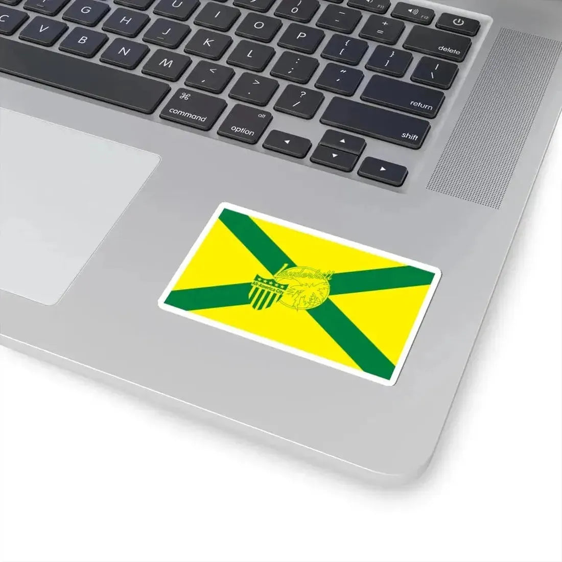 Flag of Lauderhill Florida (United States) STICKER Vinyl Kiss-Cut Decal - The Sticker Space