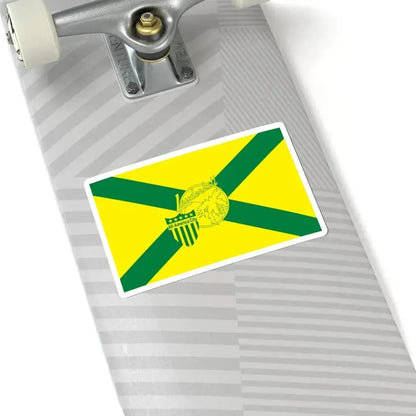 Flag of Lauderhill Florida (United States) STICKER Vinyl Kiss-Cut Decal - The Sticker Space