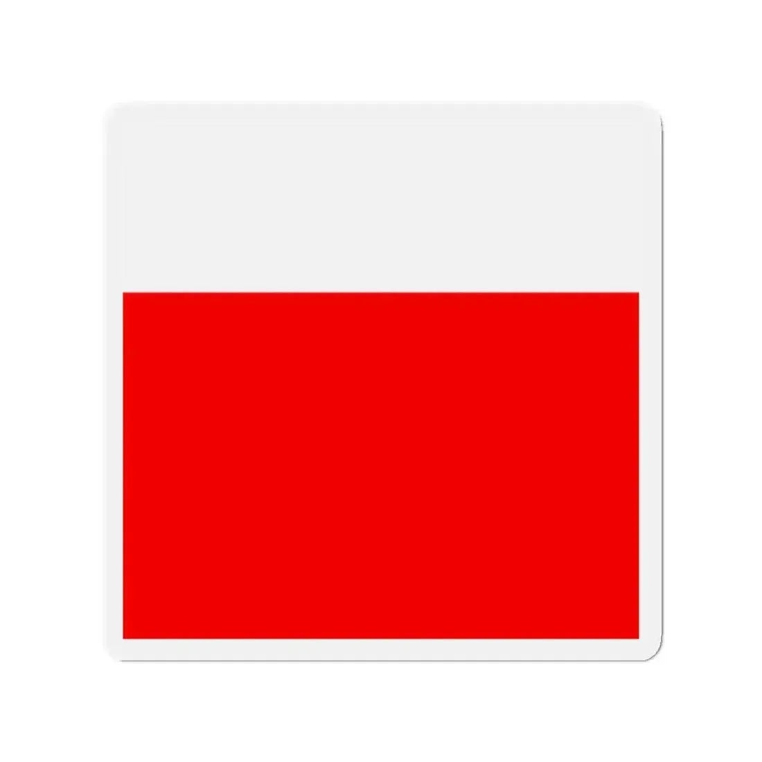 Flag of Lausanne Switzerland - Refrigerator Magnet 2 Inch - The Sticker Space