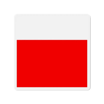 Flag of Lausanne Switzerland - Refrigerator Magnet 2 Inch - The Sticker Space