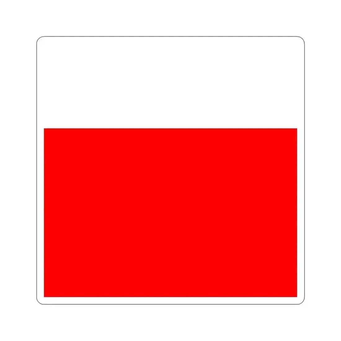 Flag of Lausanne Switzerland STICKER Vinyl Die-Cut Decal 4 Inch - The Sticker Space