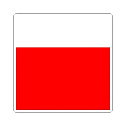 Flag of Lausanne Switzerland STICKER Vinyl Die-Cut Decal 4 Inch - The Sticker Space