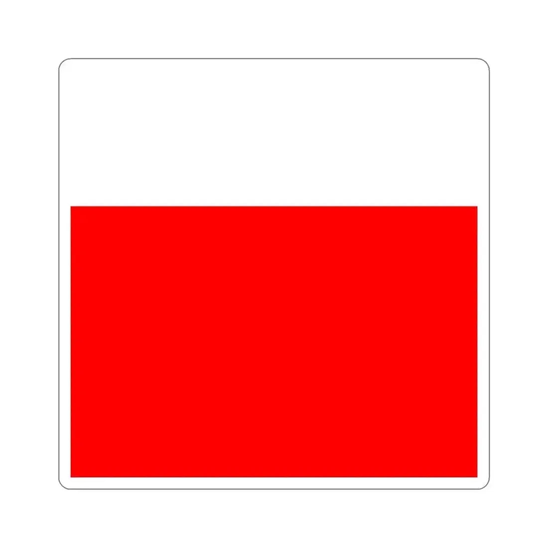 Flag of Lausanne Switzerland STICKER Vinyl Die-Cut Decal 4 Inch - The Sticker Space