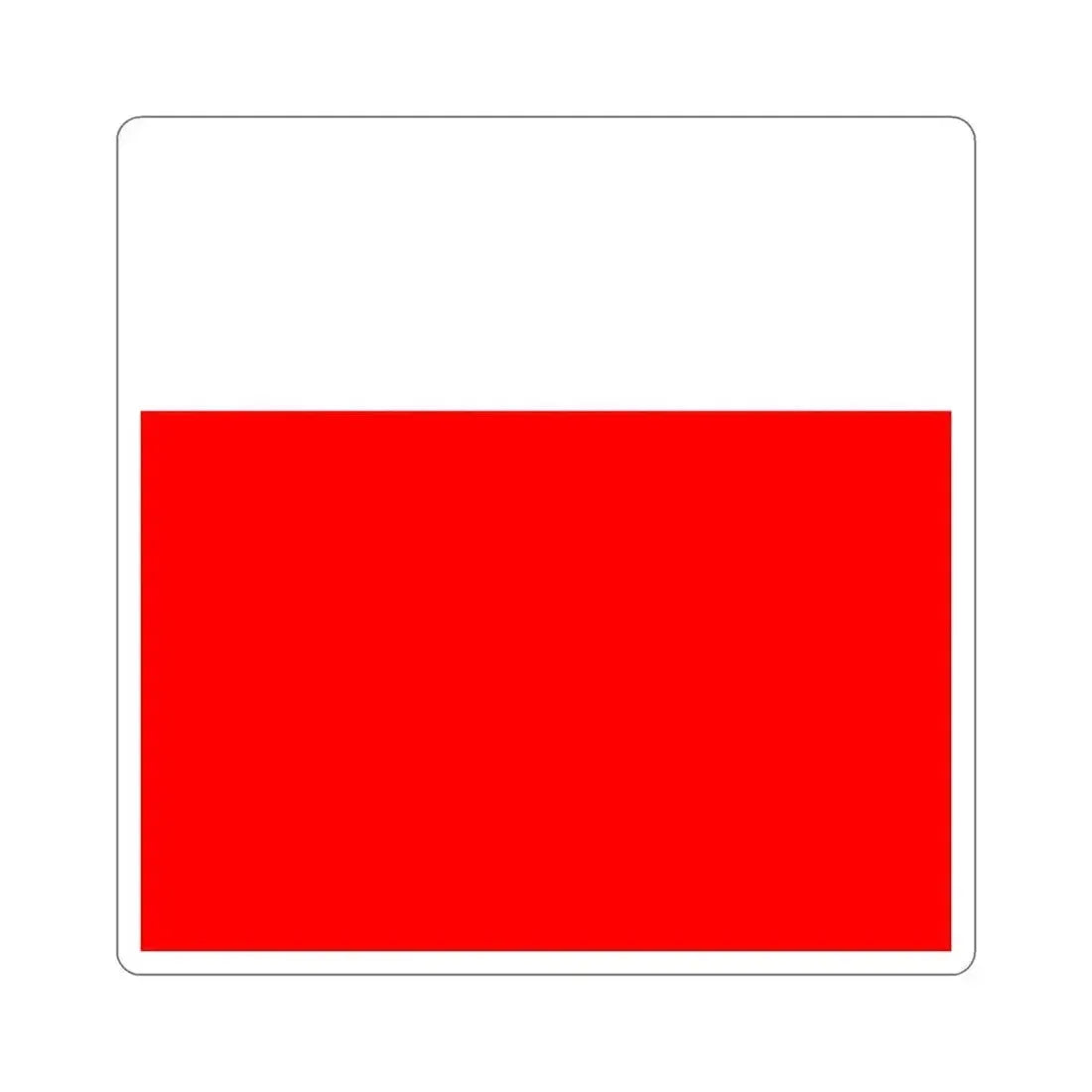 Flag of Lausanne Switzerland STICKER Vinyl Die-Cut Decal 5 Inch - The Sticker Space