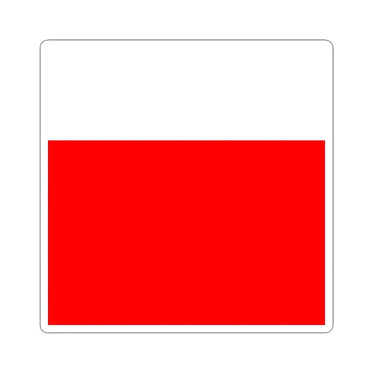 Flag of Lausanne Switzerland STICKER Vinyl Die-Cut Decal 6 Inch - The Sticker Space