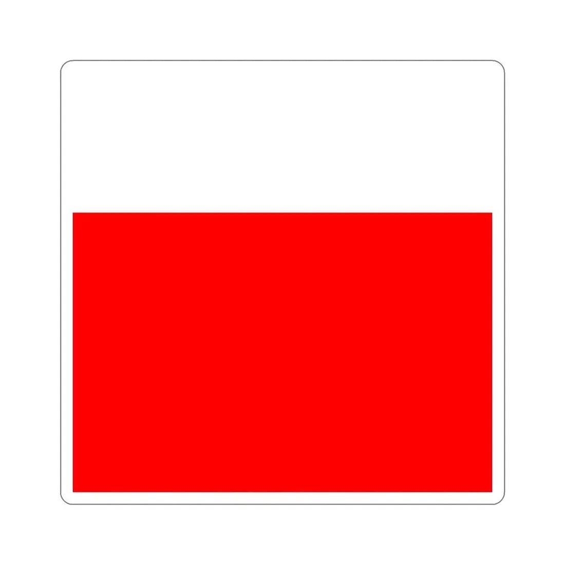 Flag of Lausanne Switzerland STICKER Vinyl Die-Cut Decal - The Sticker Space