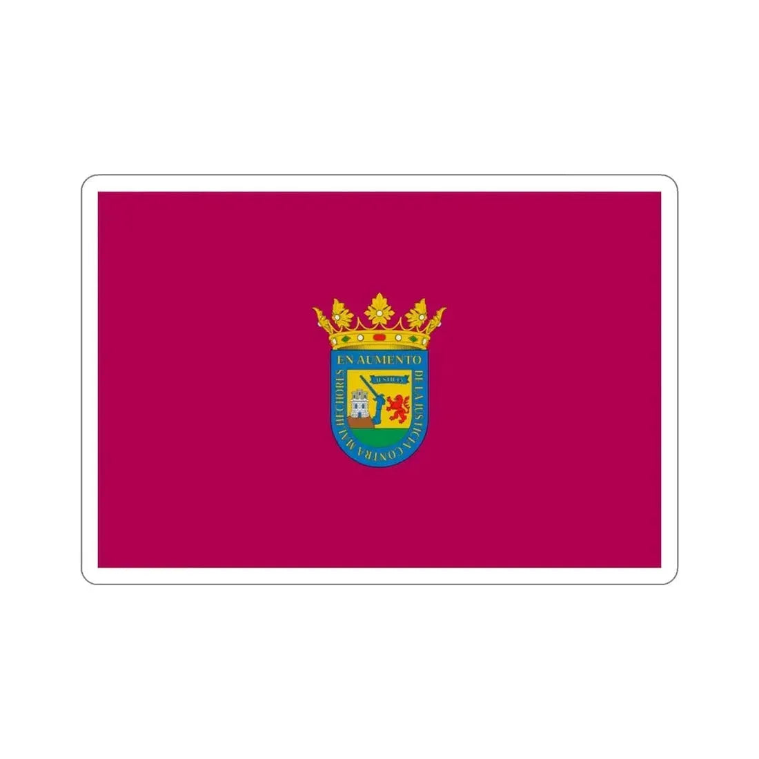 Flag of Álava Spain STICKER Vinyl Die-Cut Decal 4 Inch - The Sticker Space