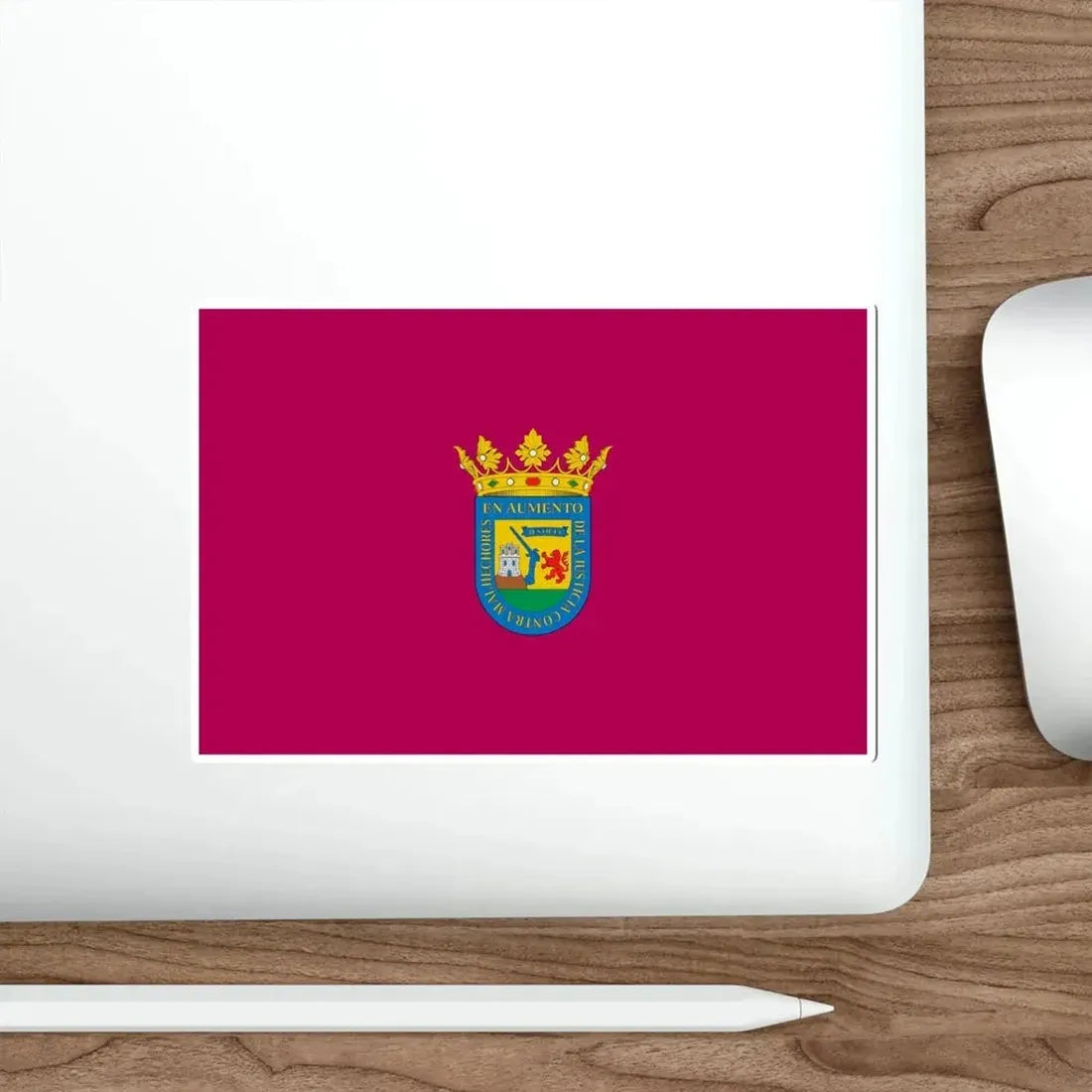 Flag of Álava Spain STICKER Vinyl Die-Cut Decal - The Sticker Space