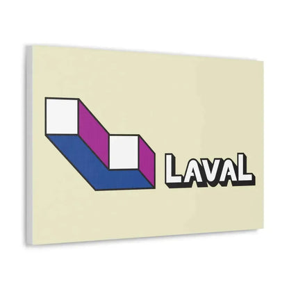 Flag of Laval Quebec Canada - Canvas Wall Art - The Sticker Space