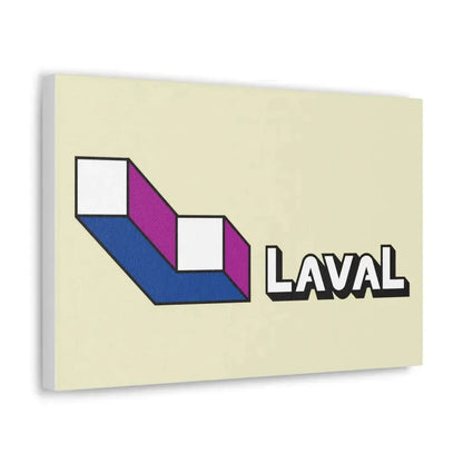 Flag of Laval Quebec Canada - Canvas Wall Art - The Sticker Space