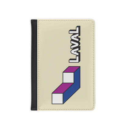 Flag of Laval Quebec Canada - Passport Holder-3.9" x 5.8"-The Sticker Space