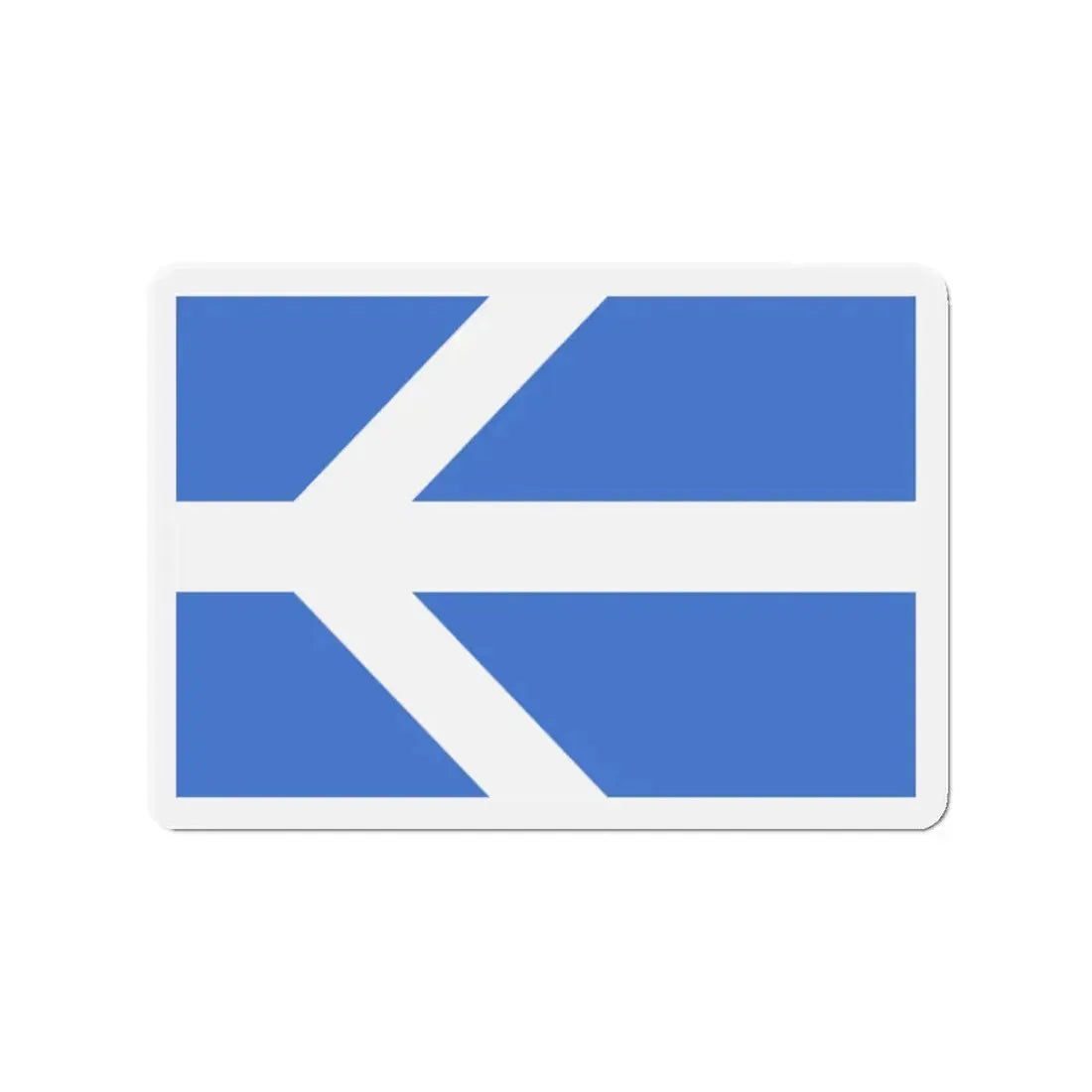 Flag of Lawrence Massachusetts - Refrigerator Magnet 2 Inch - The Sticker Space