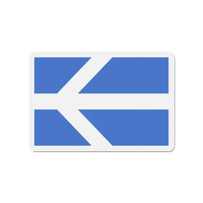 Flag of Lawrence Massachusetts - Refrigerator Magnet 3 Inch - The Sticker Space