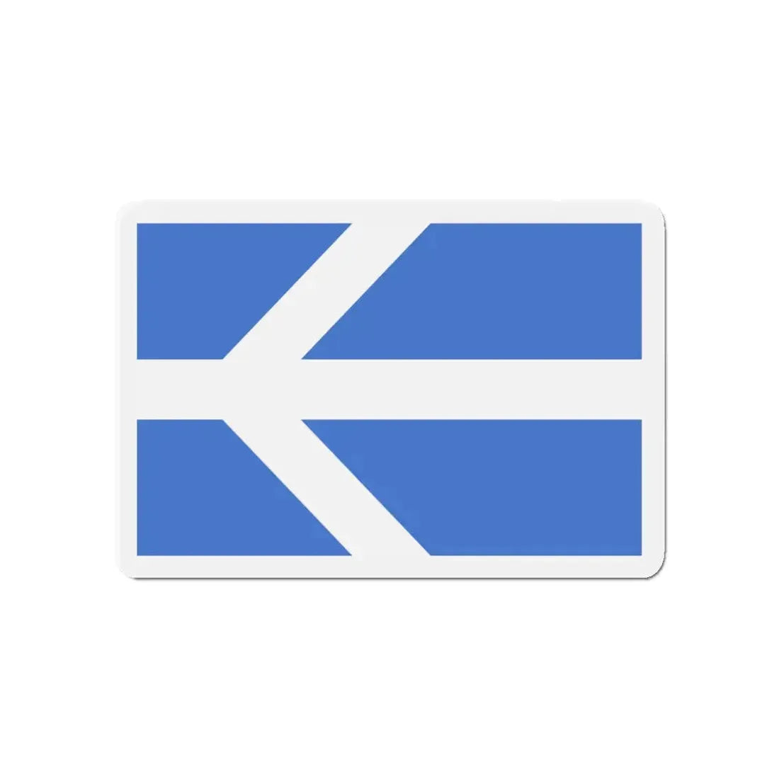 Flag of Lawrence Massachusetts - Refrigerator Magnet 4 Inch - The Sticker Space