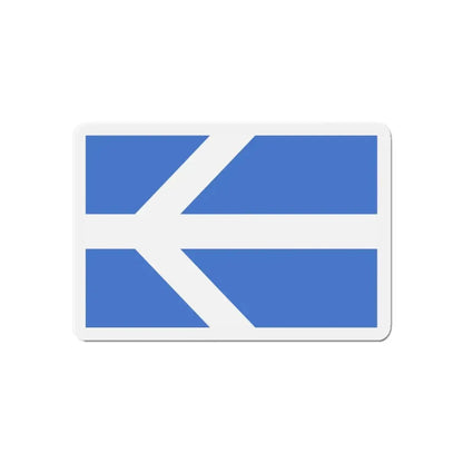 Flag of Lawrence Massachusetts - Refrigerator Magnet 6 Inch - The Sticker Space