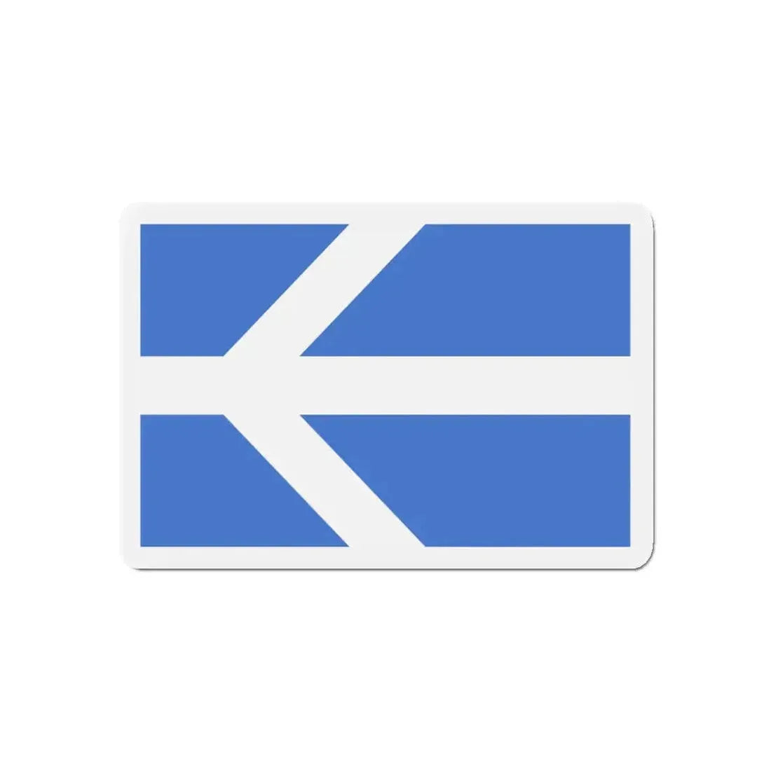 Flag of Lawrence Massachusetts - Refrigerator Magnet - The Sticker Space