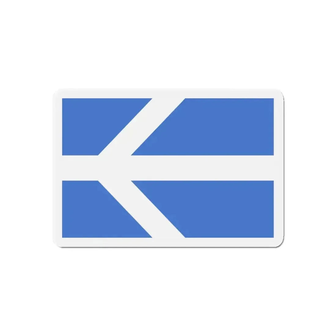 Flag of Lawrence Massachusetts - Refrigerator Magnet - The Sticker Space