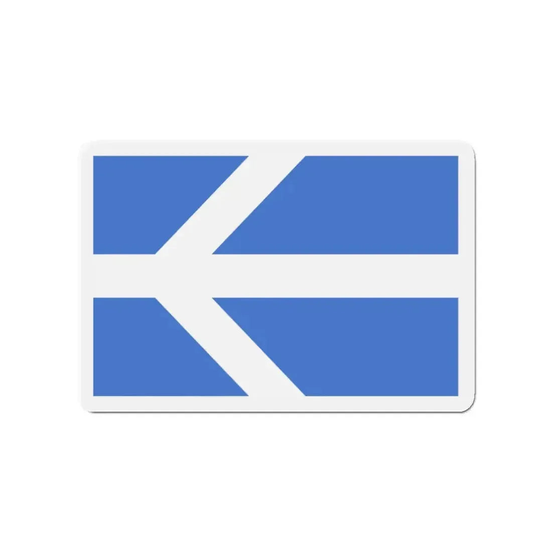 Flag of Lawrence Massachusetts - Refrigerator Magnet - The Sticker Space