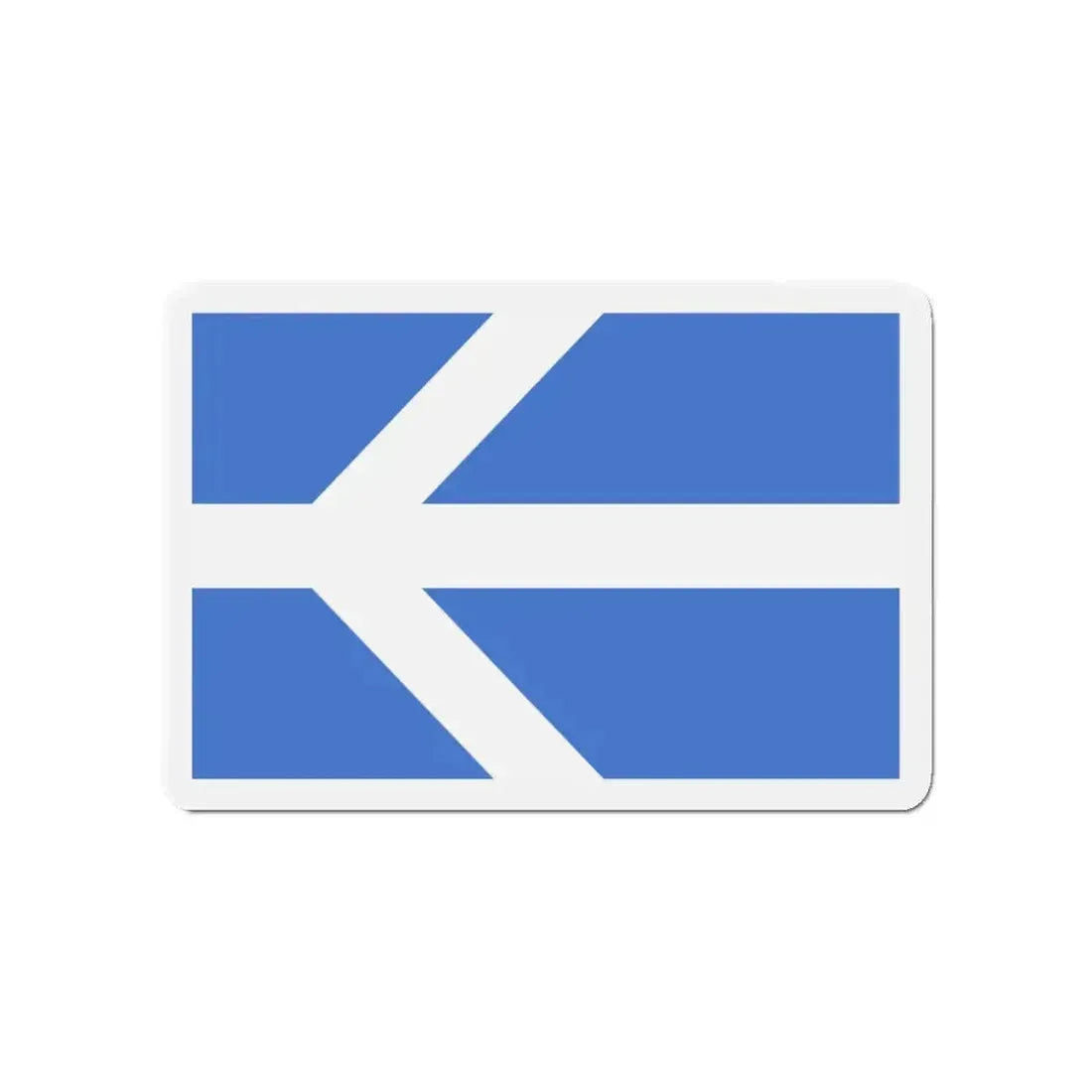 Flag of Lawrence Massachusetts - Refrigerator Magnet - The Sticker Space