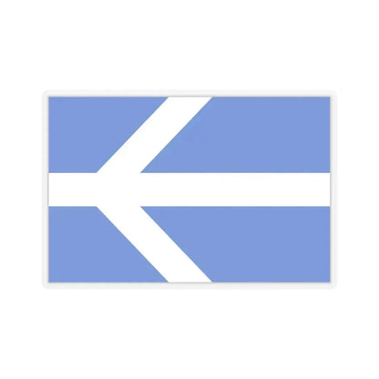 Flag of Lawrence, Massachusetts - STICKER Vinyl Kiss-Cut Decal 6 Inch Transparent - The Sticker Space