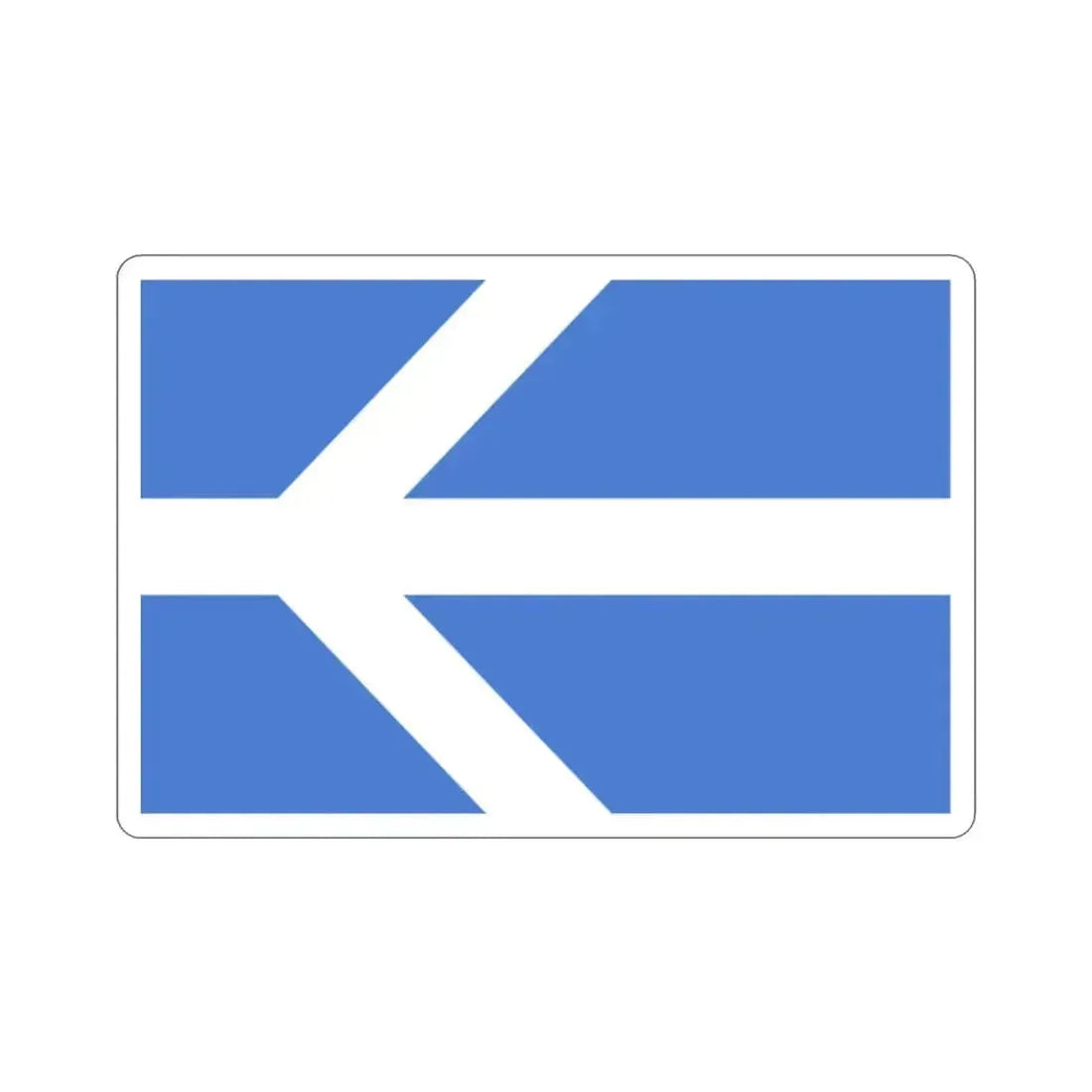 Flag of Lawrence Massachusetts USA STICKER Vinyl Die-Cut Decal 2 Inch - The Sticker Space