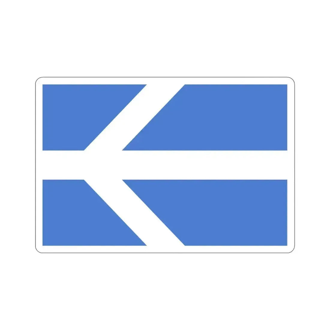 Flag of Lawrence Massachusetts USA STICKER Vinyl Die-Cut Decal 5 Inch - The Sticker Space