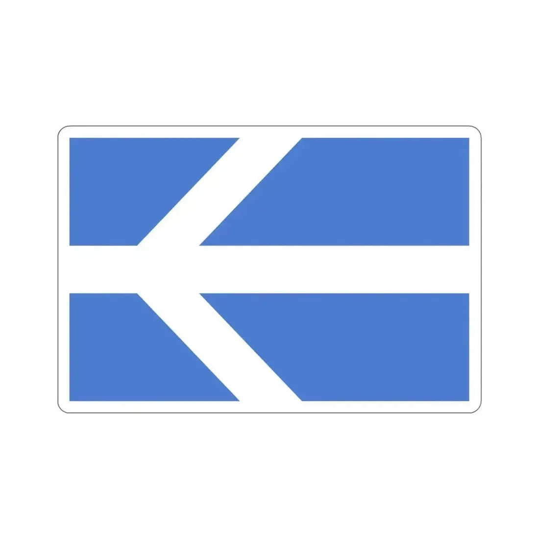 Flag of Lawrence Massachusetts USA STICKER Vinyl Die-Cut Decal - The Sticker Space