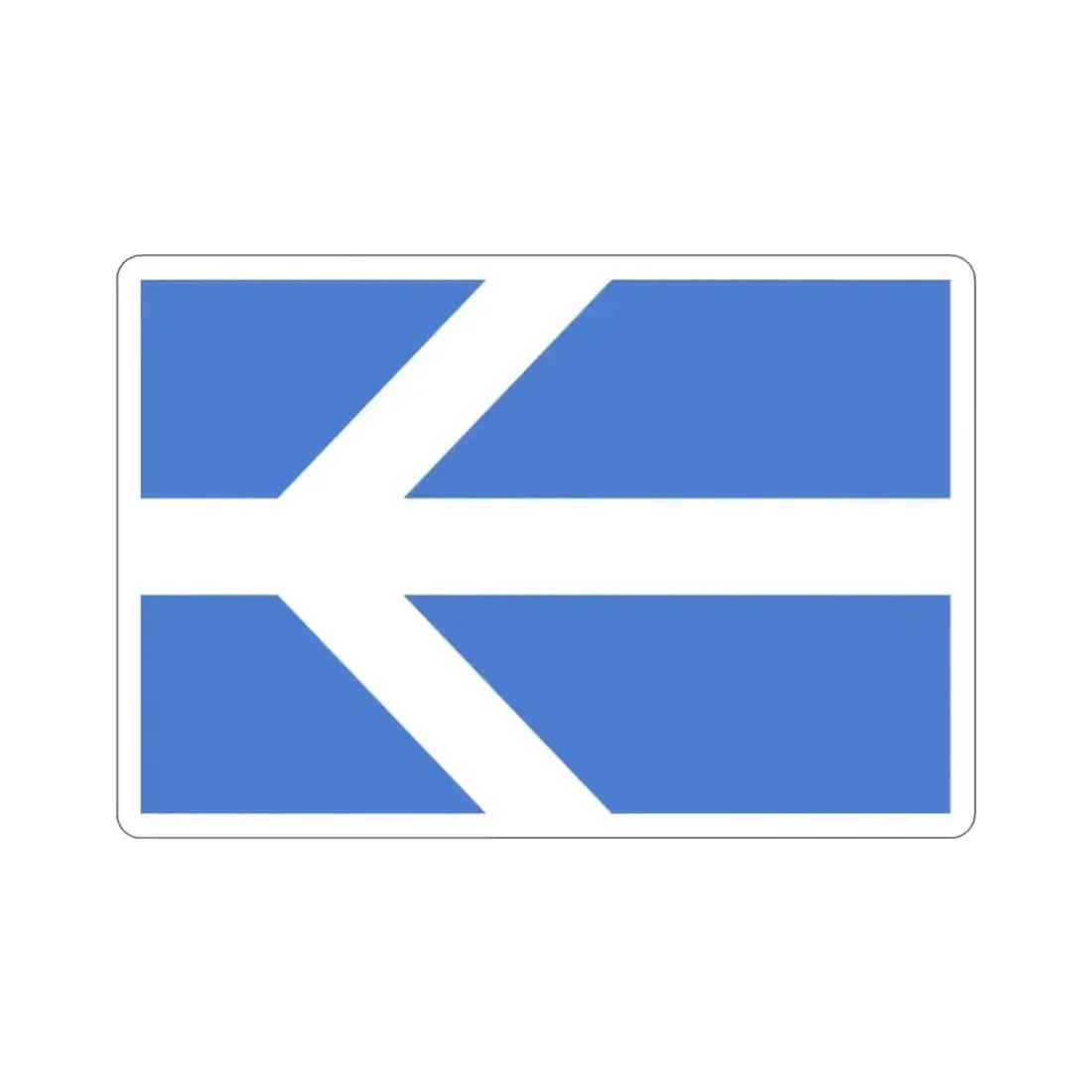 Flag of Lawrence Massachusetts USA STICKER Vinyl Die-Cut Decal - The Sticker Space