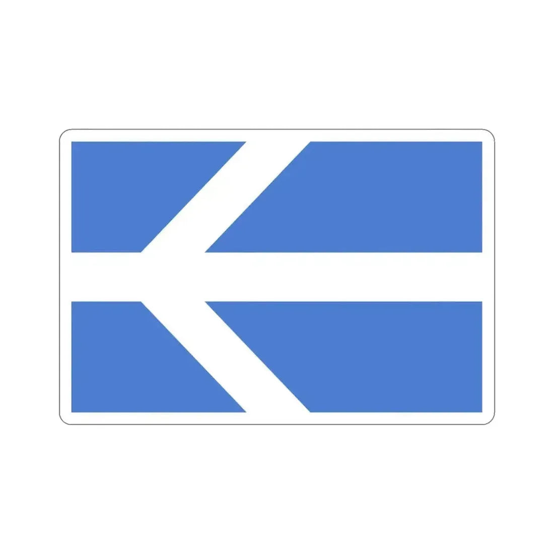 Flag of Lawrence Massachusetts USA STICKER Vinyl Die-Cut Decal - The Sticker Space