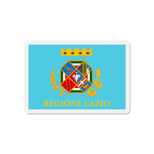 Flag of Lazio Italy - Die-Cut Magnet-6 × 6"-The Sticker Space