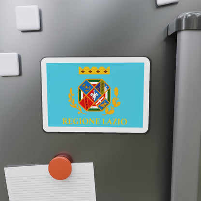 Flag of Lazio Italy - Die-Cut Magnet-The Sticker Space