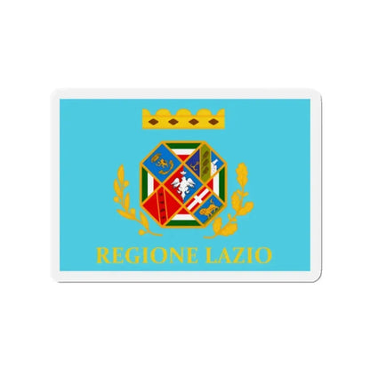 Flag of Lazio Italy - Refrigerator Magnet - The Sticker Space