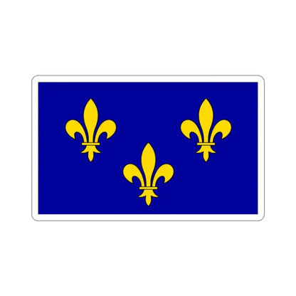 Flag of Île de France France 2 STICKER Vinyl Die-Cut Decal - The Sticker Space