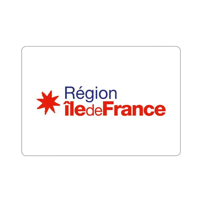 Flag of Île de France France STICKER Vinyl Die-Cut Decal 3 Inch - The Sticker Space
