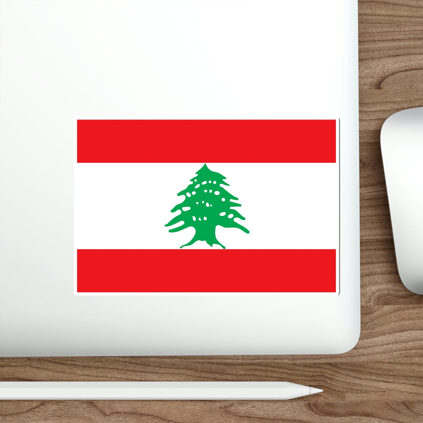 Flag of Lebanon STICKER Vinyl Die-Cut Decal-The Sticker Space