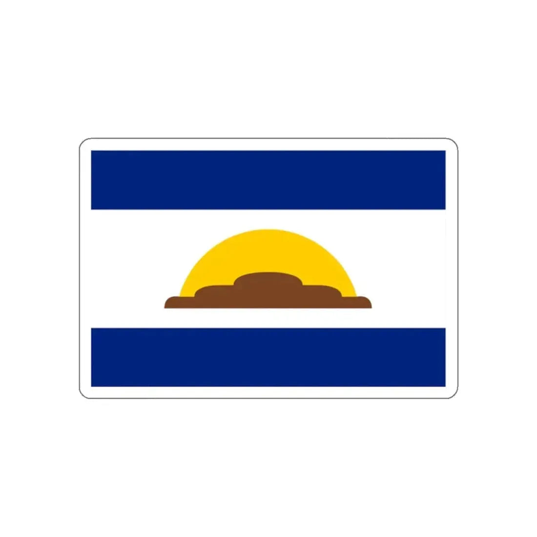 Flag of Lechería Venezuela STICKER Vinyl Die-Cut Decal 2 Inch - The Sticker Space