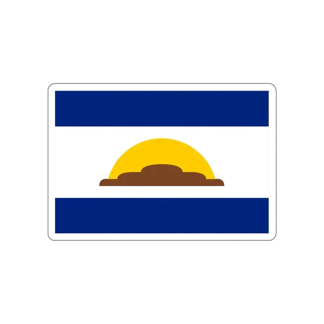 Flag of Lechería Venezuela STICKER Vinyl Die-Cut Decal 3 Inch - The Sticker Space