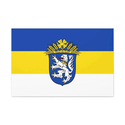 Flag of Leer Germany - Canvas Wall Art - The Sticker Space