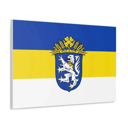Flag of Leer Germany - Canvas Wall Art - The Sticker Space