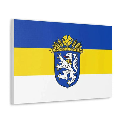 Flag of Leer Germany - Canvas Wall Art - The Sticker Space