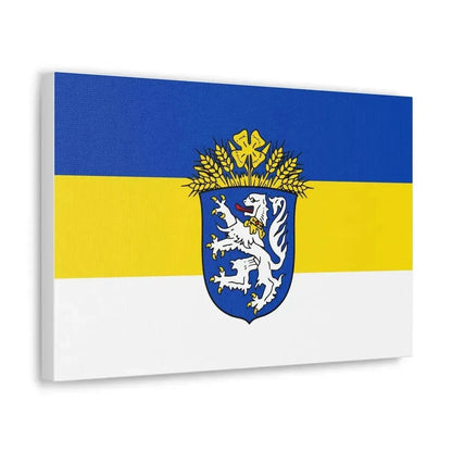 Flag of Leer Germany - Canvas Wall Art - The Sticker Space